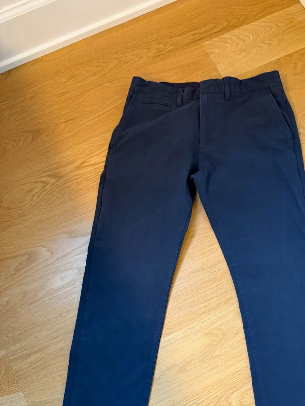 Men's JCrew Stretch 484 Slim Navy Pant, 28/30